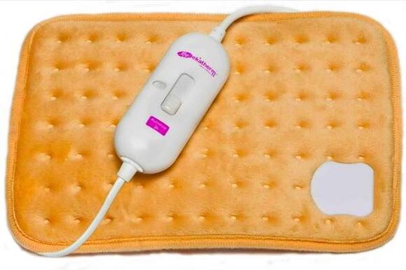 heating pad to warm the penis before augmenting with soda
